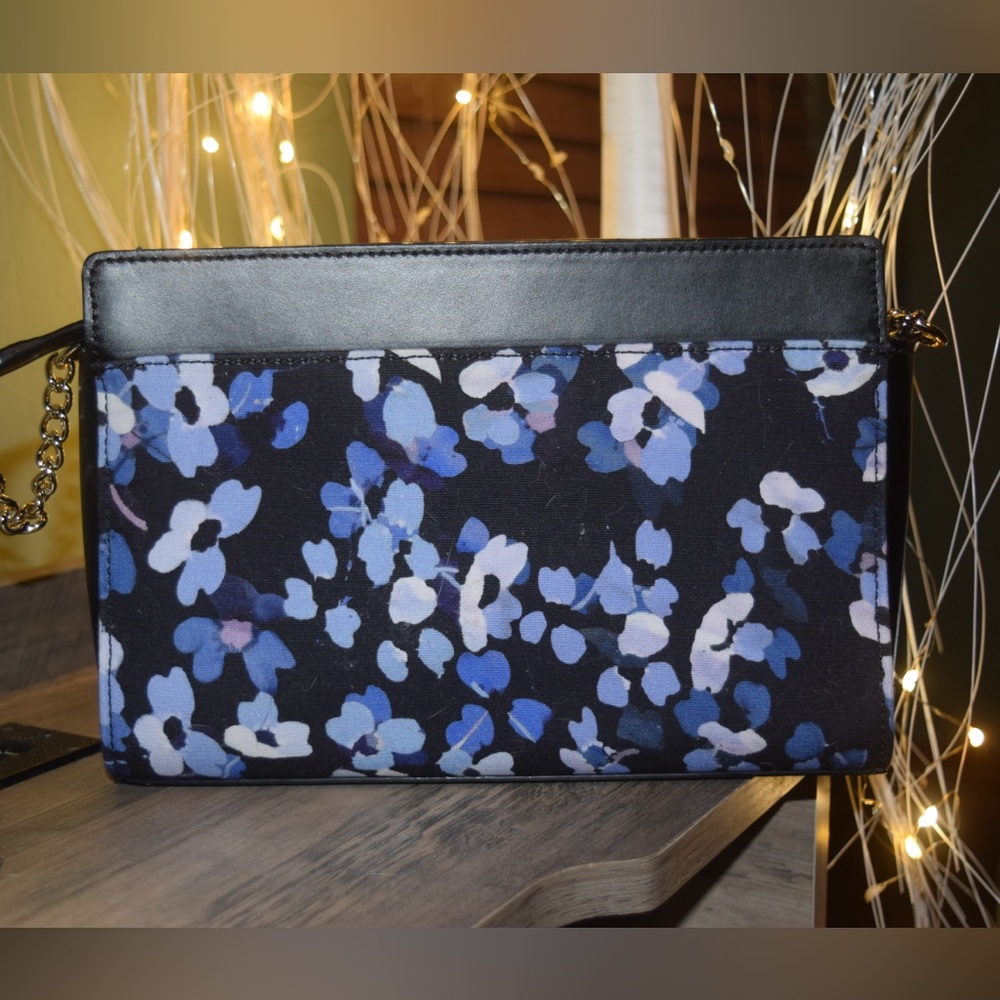 KATE SPADE floral bow chain link shoulder bag crossbody - Picture 2 of 5